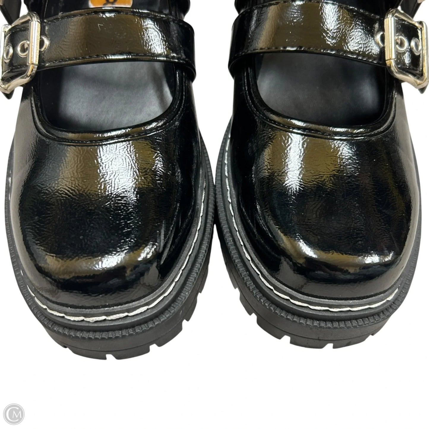 Shoes Flats By Soda In Black, Size: 8