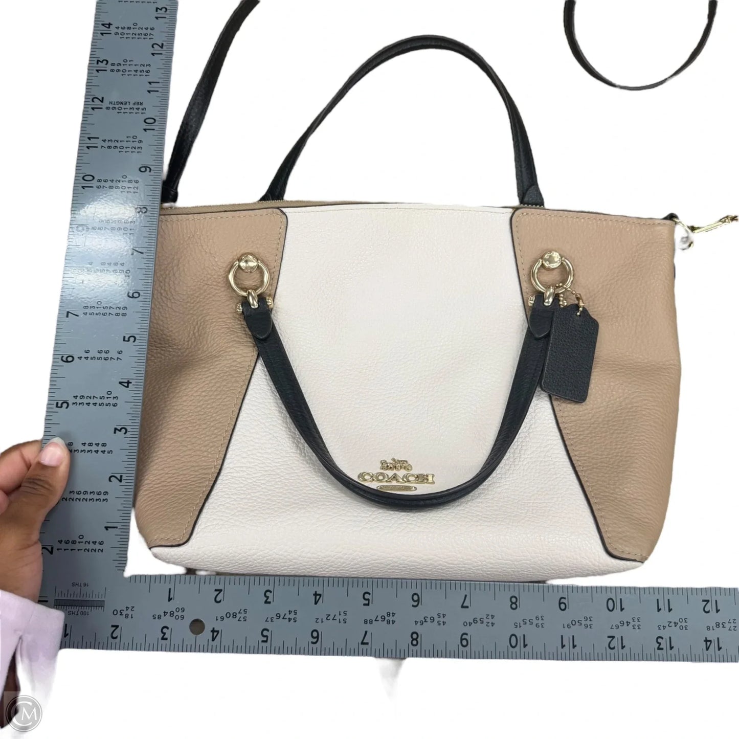 Crossbody Designer By Coach, Size: Medium