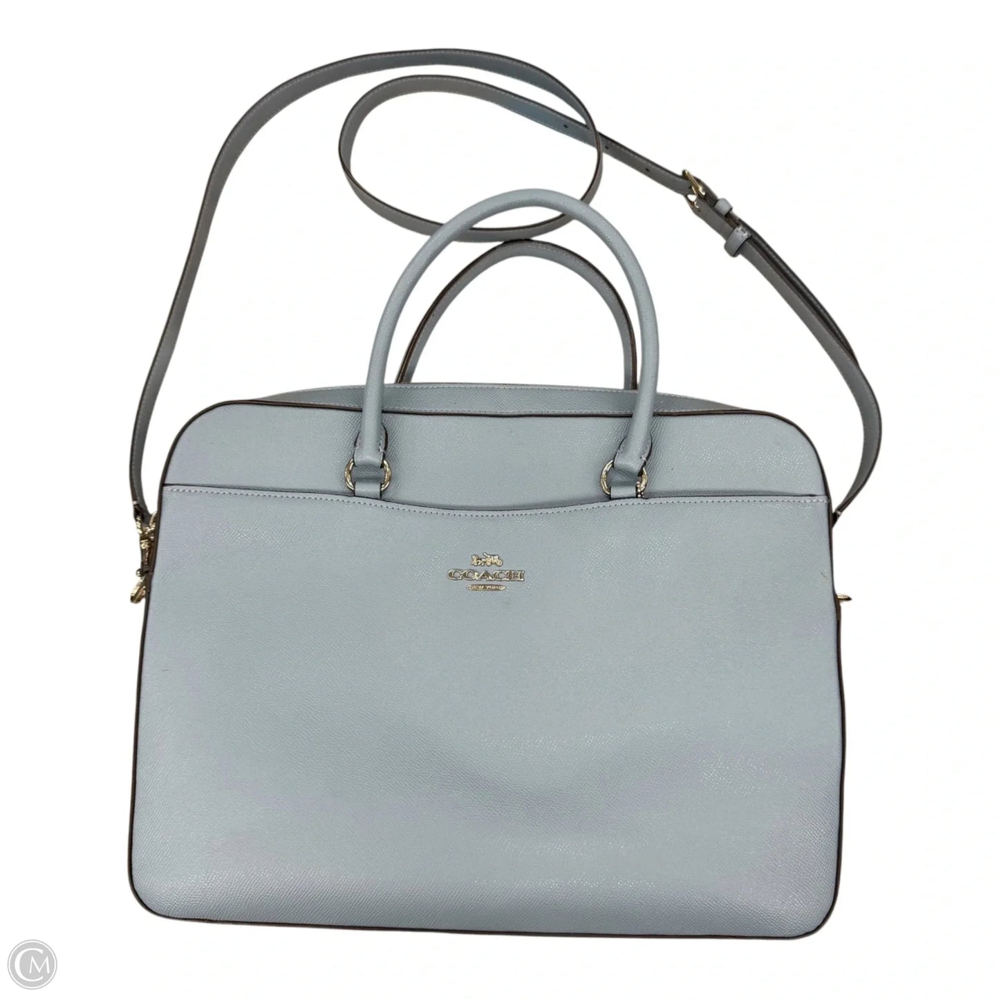 Laptop Bag Designer By Coach, Size: Large