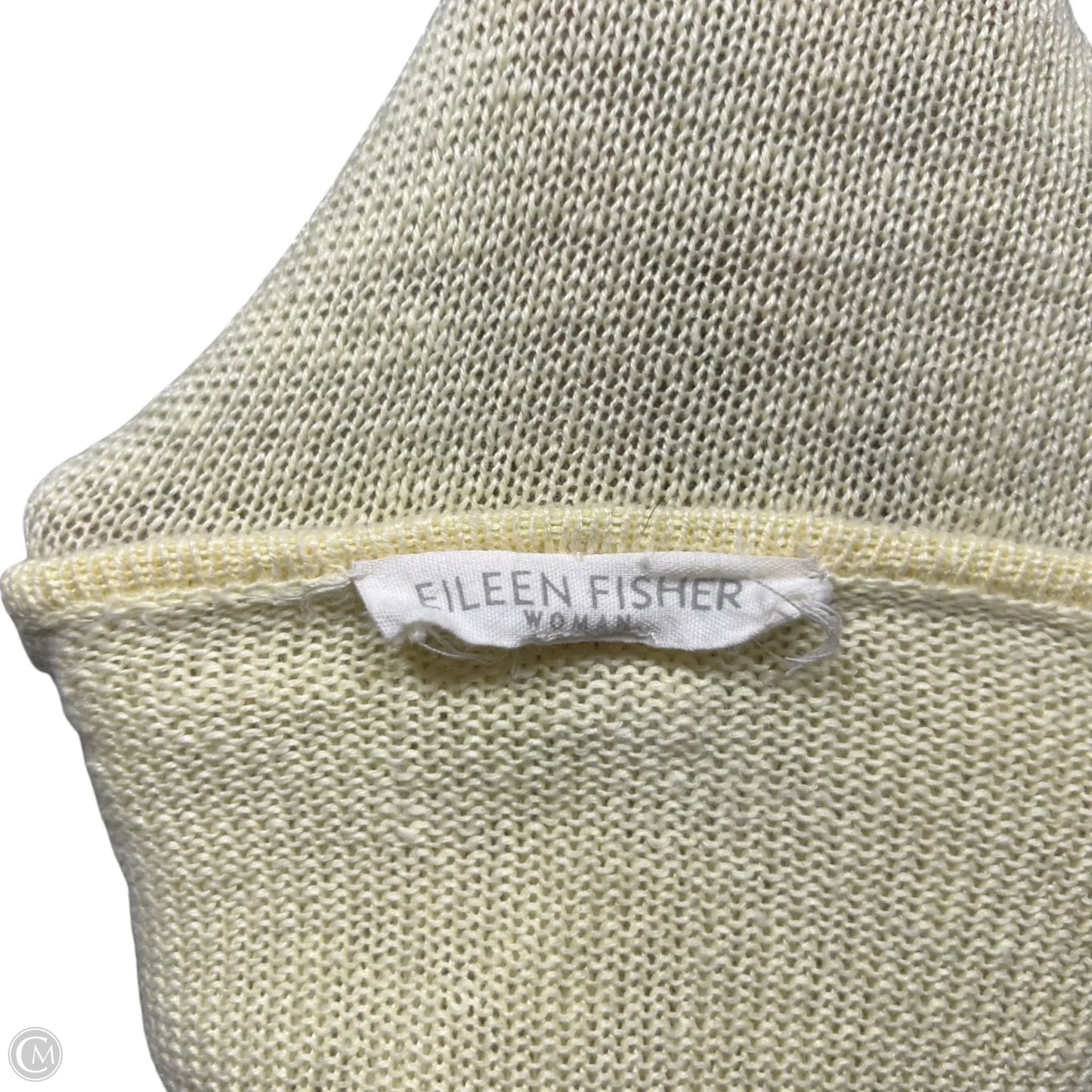 Sweater By Eileen Fisher In Yellow, Size: 2x