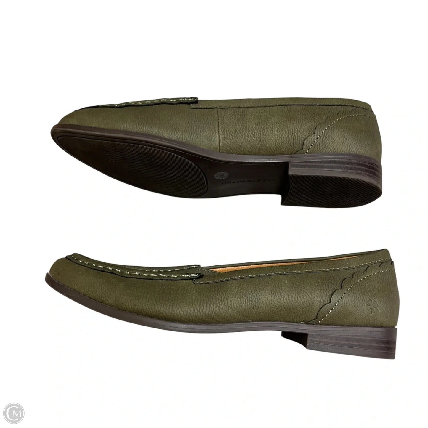 Shoes Flats By Lucky Brand In Green, Size: 9.5