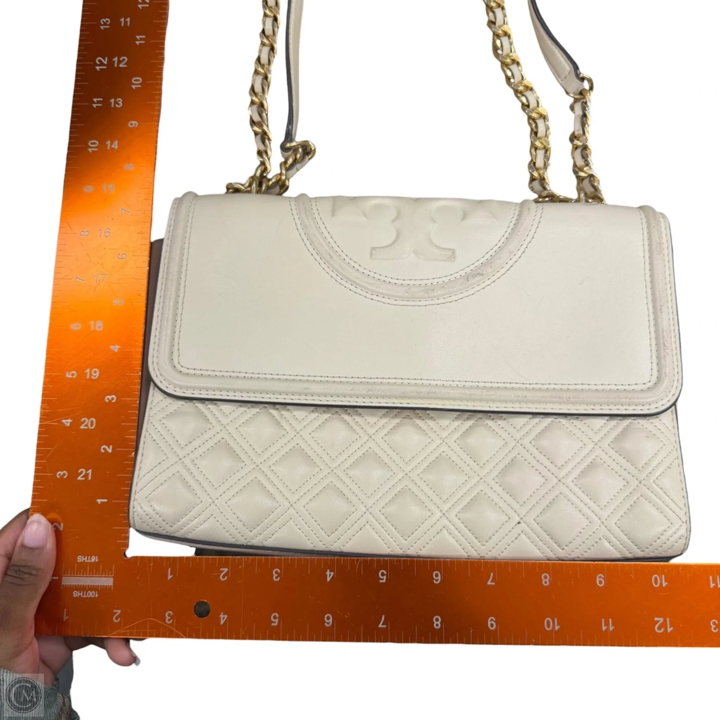 Handbag Designer By Tory Burch, Size: Medium