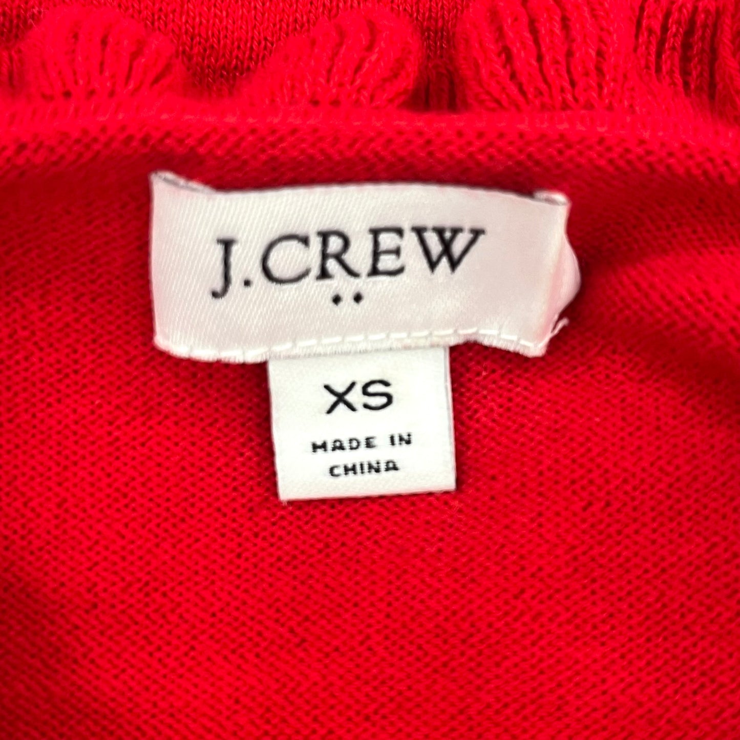 Sweater By J. Crew In Red, Size: Xs