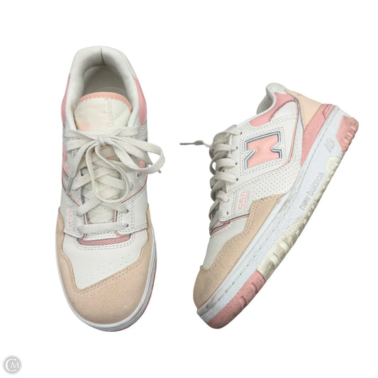 Shoes Sneakers By New Balance In Pink & White, Size: 8.5