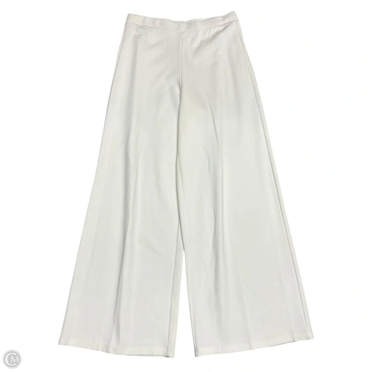 Pants Wide Leg By Tahari In Ivory, Size: L