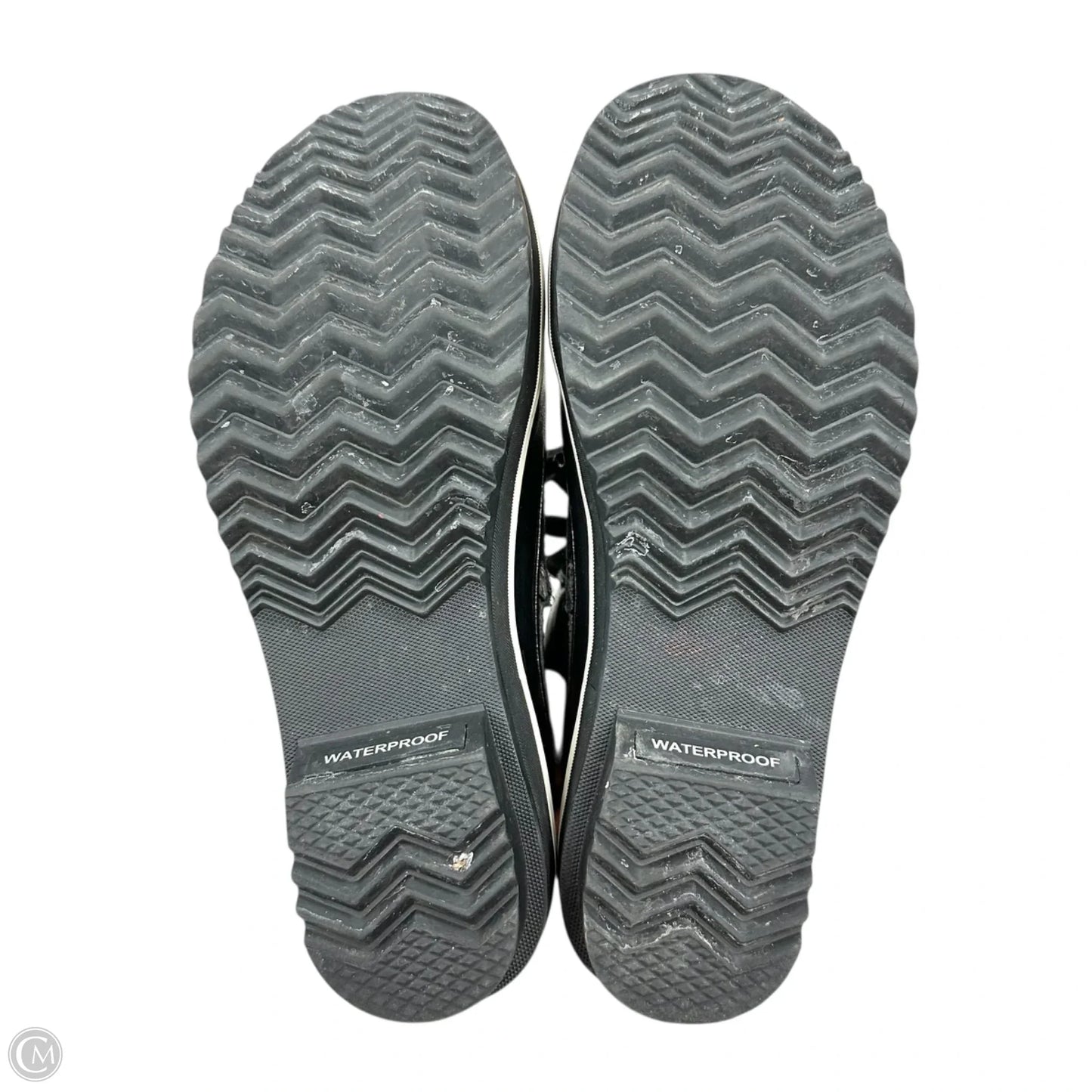 Boots Rain By Sorel In Black & Grey, Size: 5