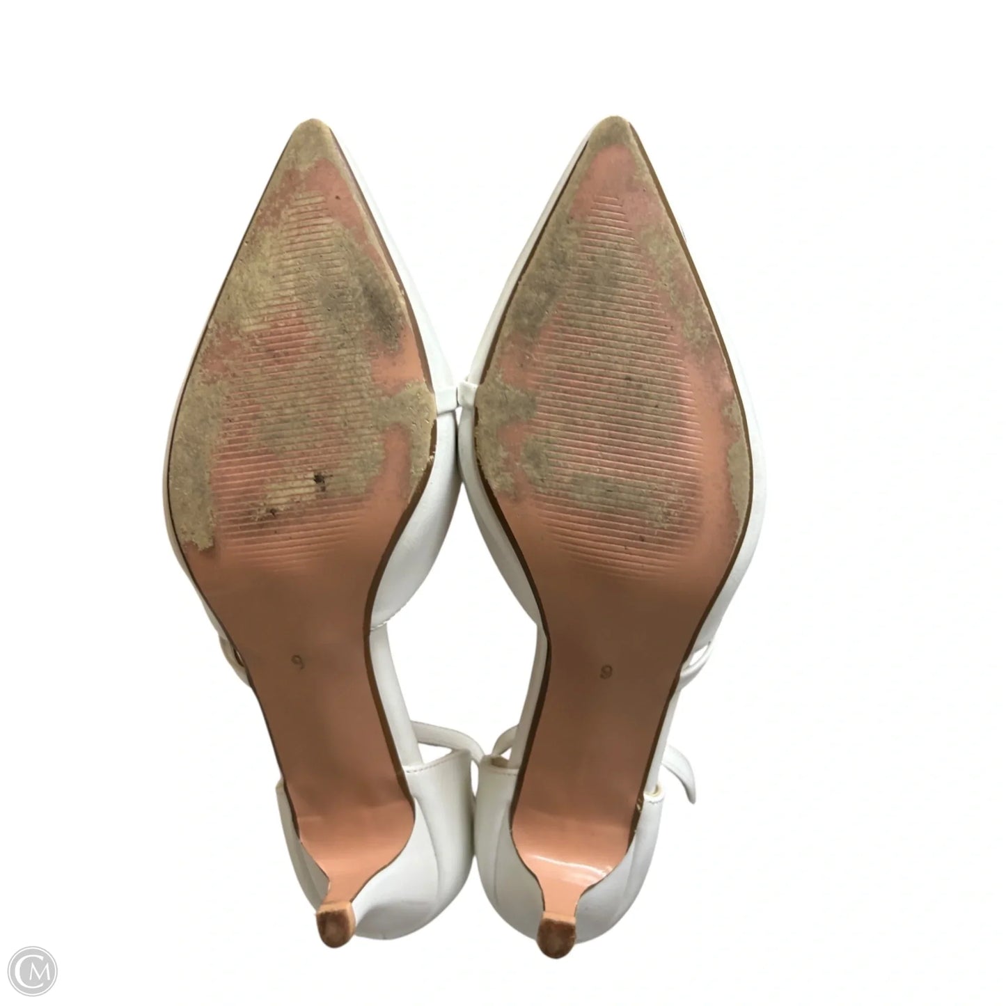 Shoes Heels Kitten By Didifu In White, Size: 9