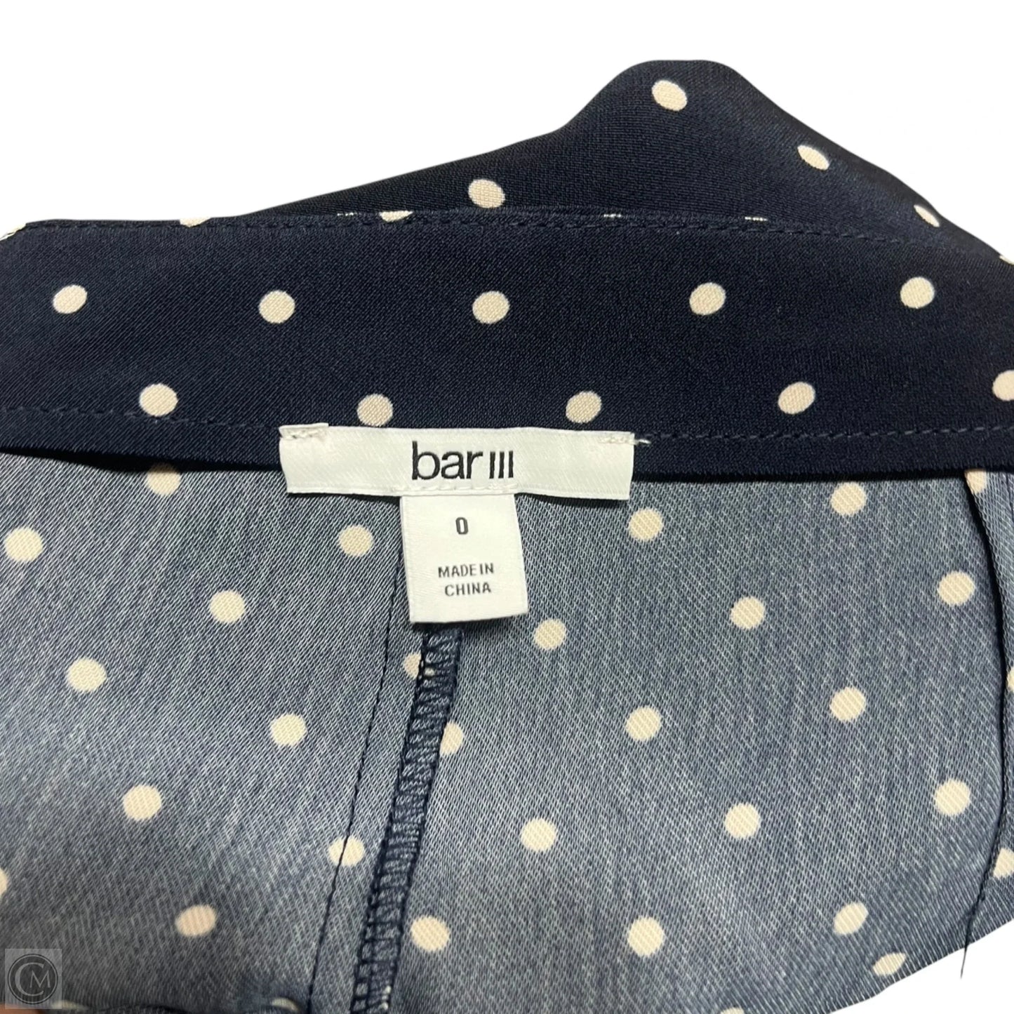 Shorts By Bar Iii In Polkadot Pattern, Size: 0