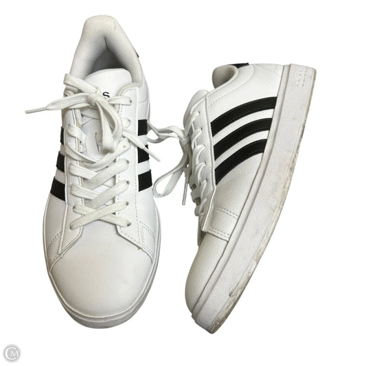 Shoes Sneakers By Adidas In Black & White, Size: 7.5