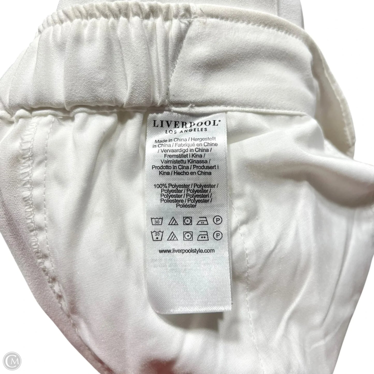 Pants Cargo & Utility By Liverpool In White, Size: M