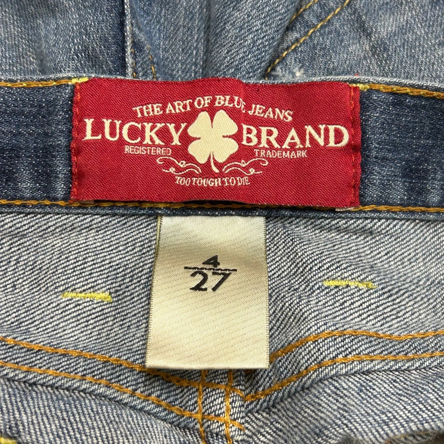 Shorts By Lucky Brand In Blue Denim, Size: 4