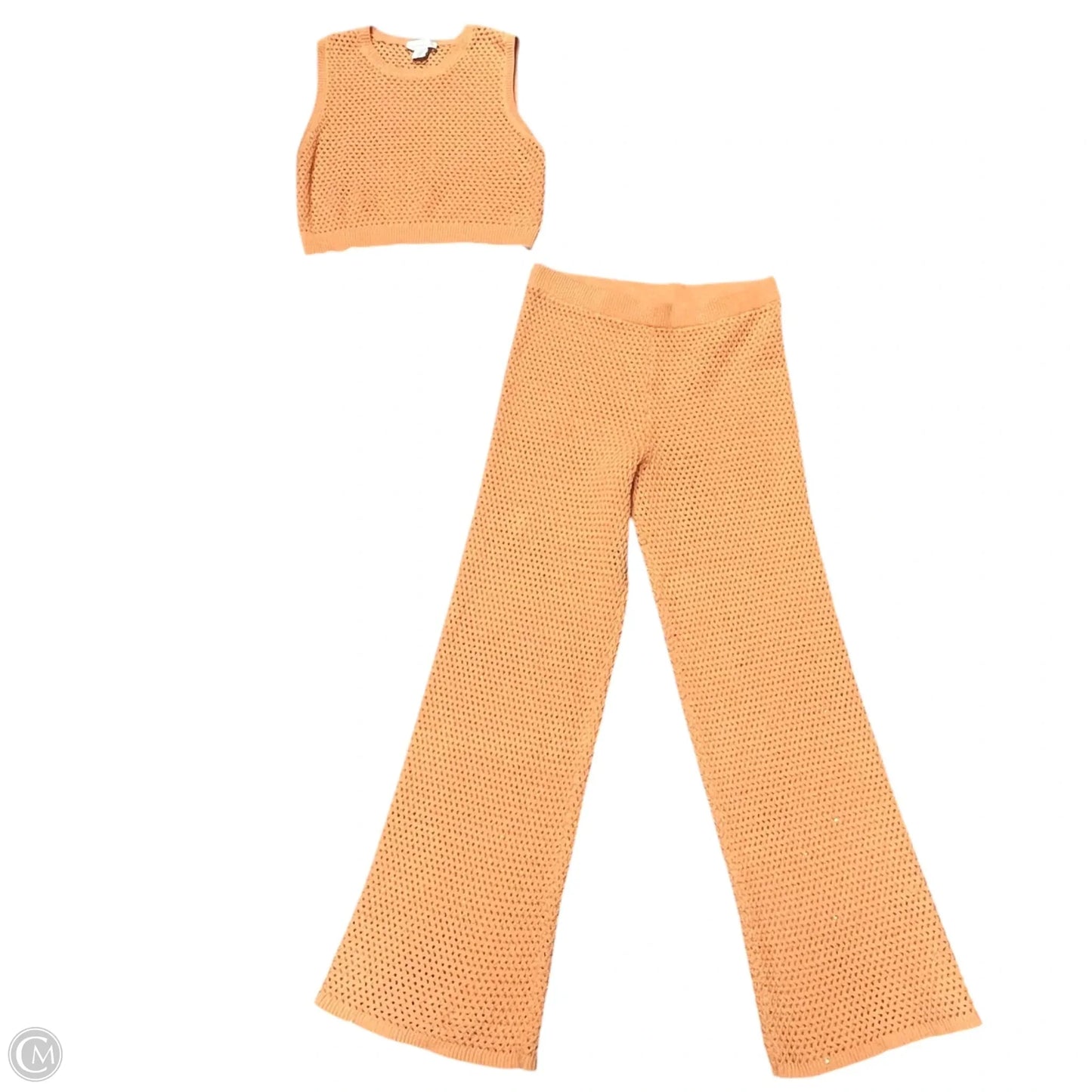 Pants Set 2pc By House Of Harlow In Orange, Size: M