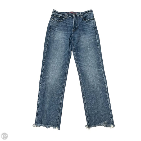 Jeans Straight By Lucky Brand In Blue Denim, Size: 6