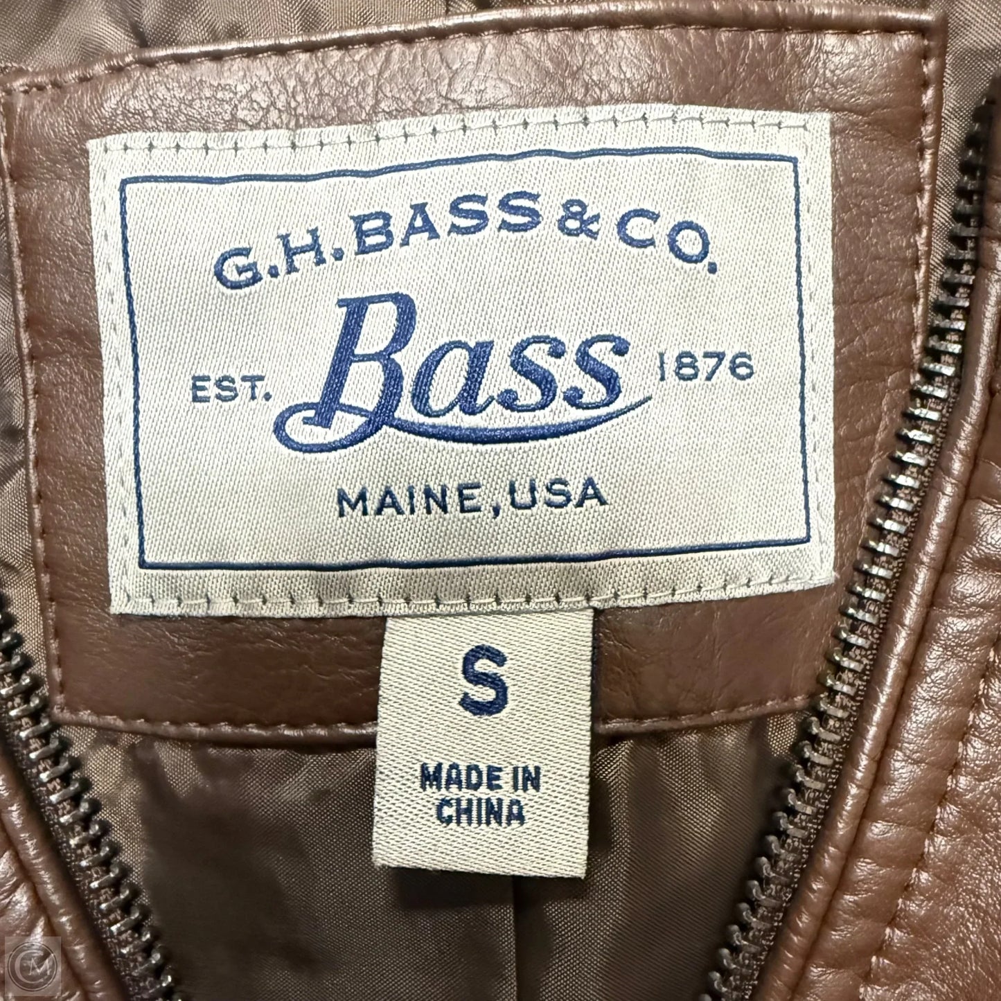 Jacket Other By Gh Bass And Co In Brown, Size: S