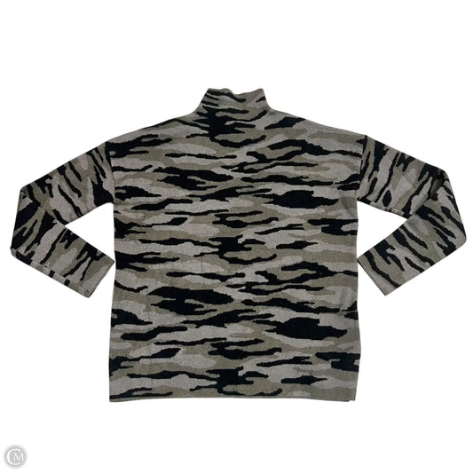 Sweater By Tahari By Arthur Levine In Camouflage Print, Size: S