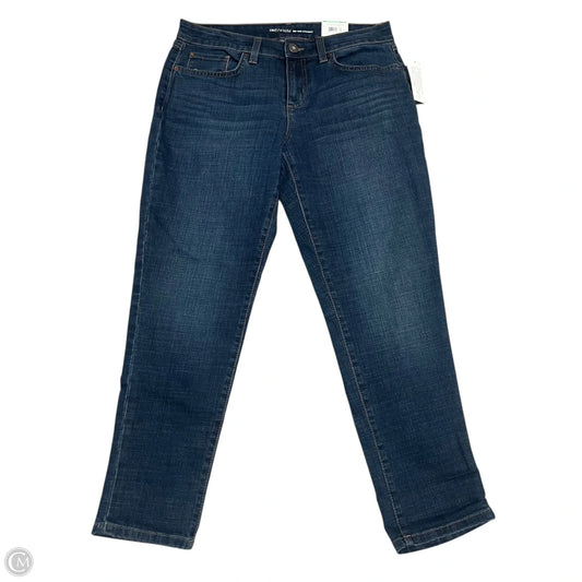 Jeans Straight By Inc In Blue Denim, Size: 8p
