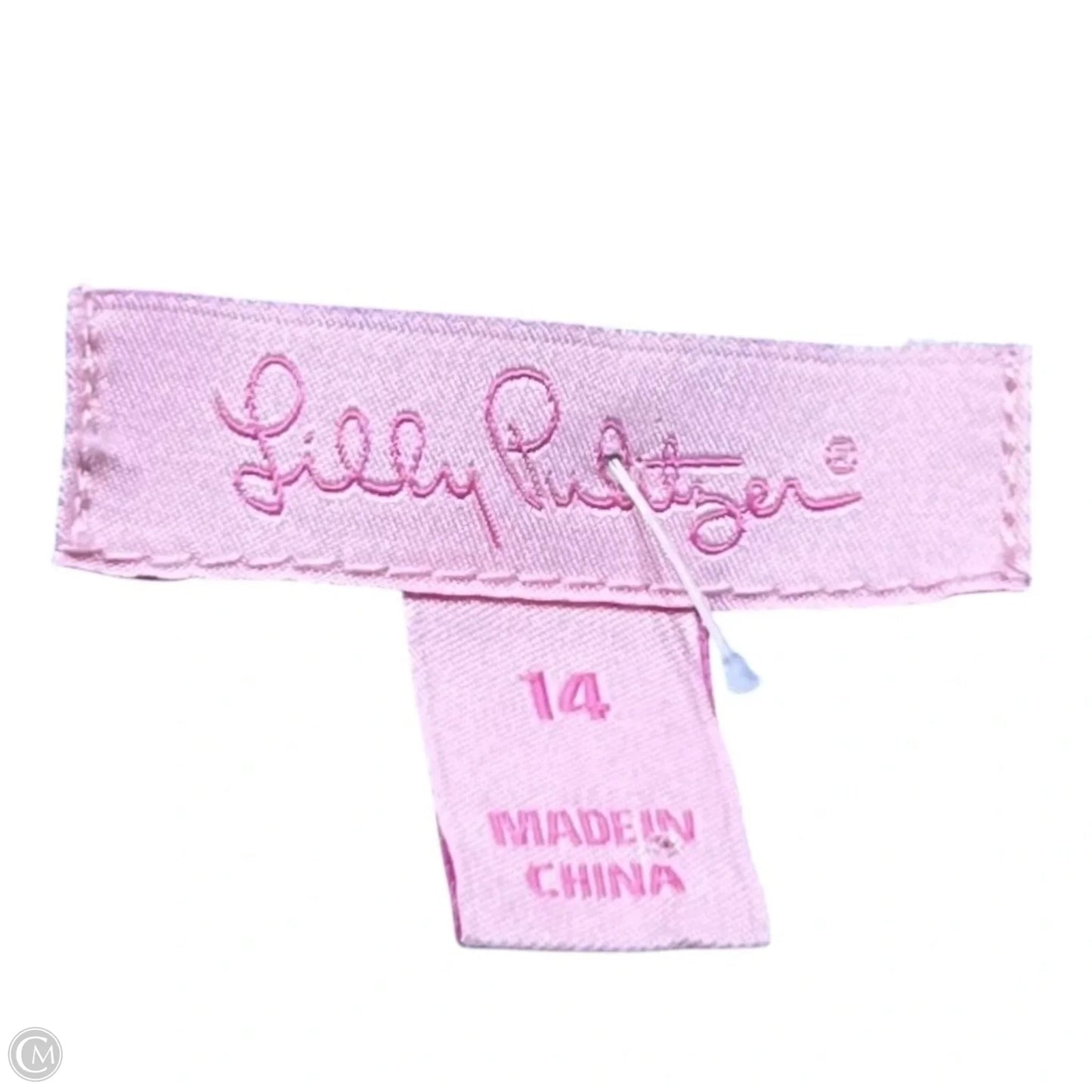 Dress Designer By Lilly Pulitzer In Blue & Green, Size: L