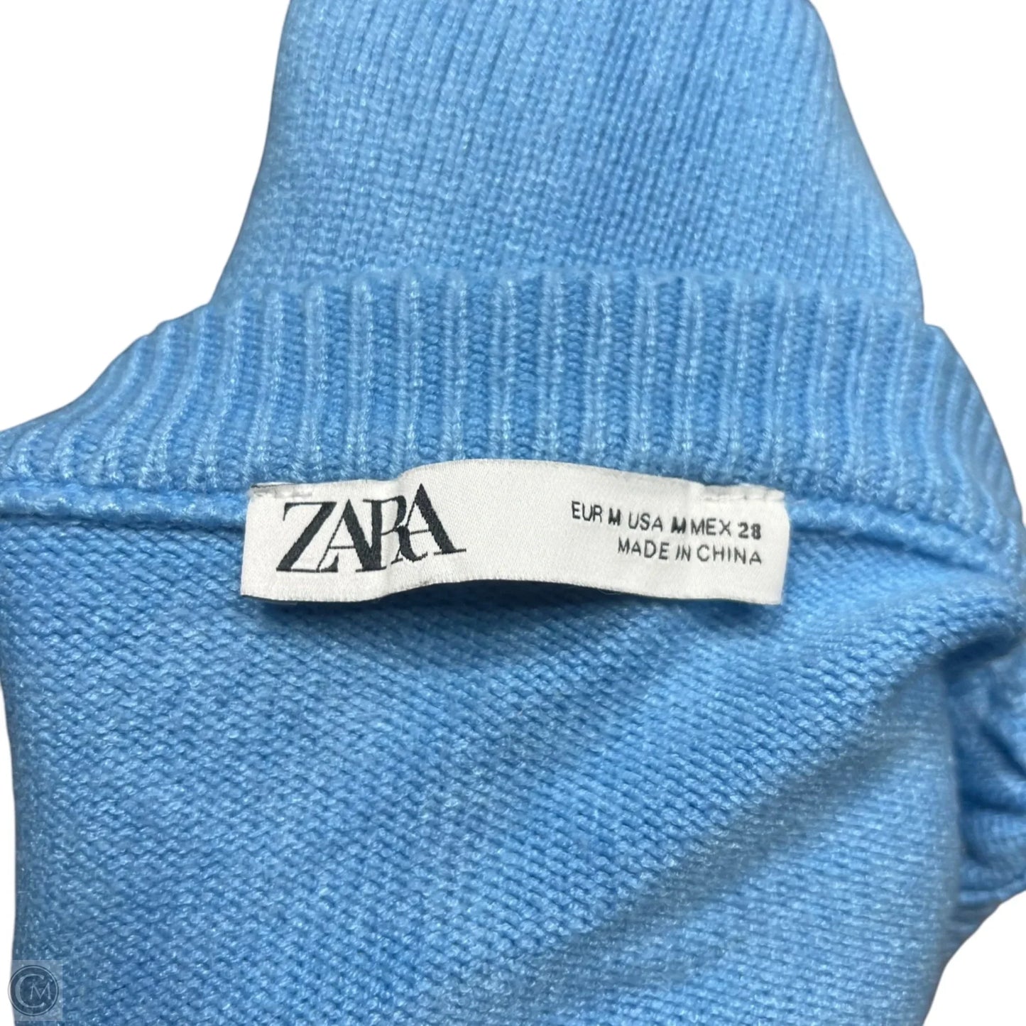 Sweater By Zara In Blue, Size: M