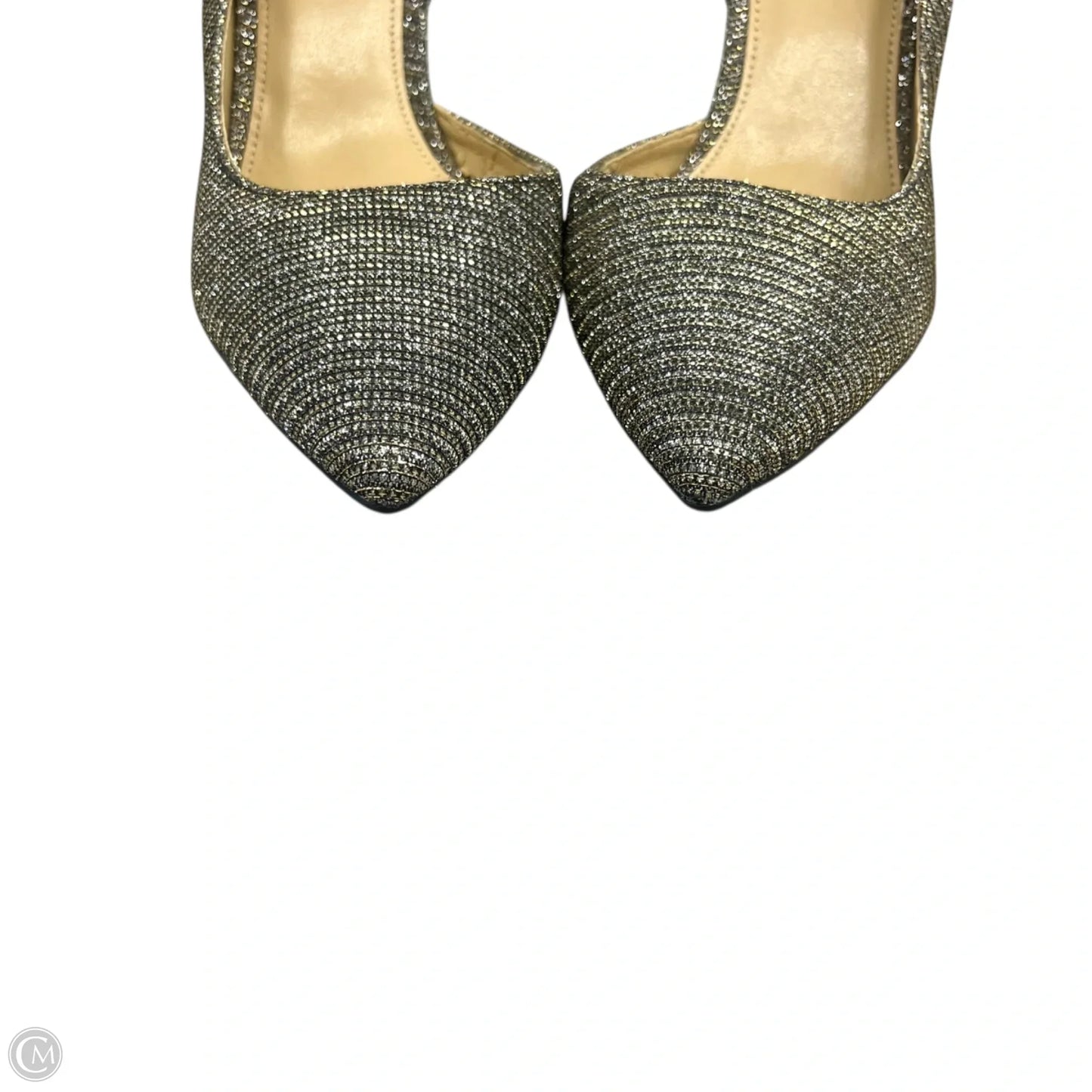 Shoes Heels Stiletto By Michael By Michael Kors In Gold & Silver, Size: 7