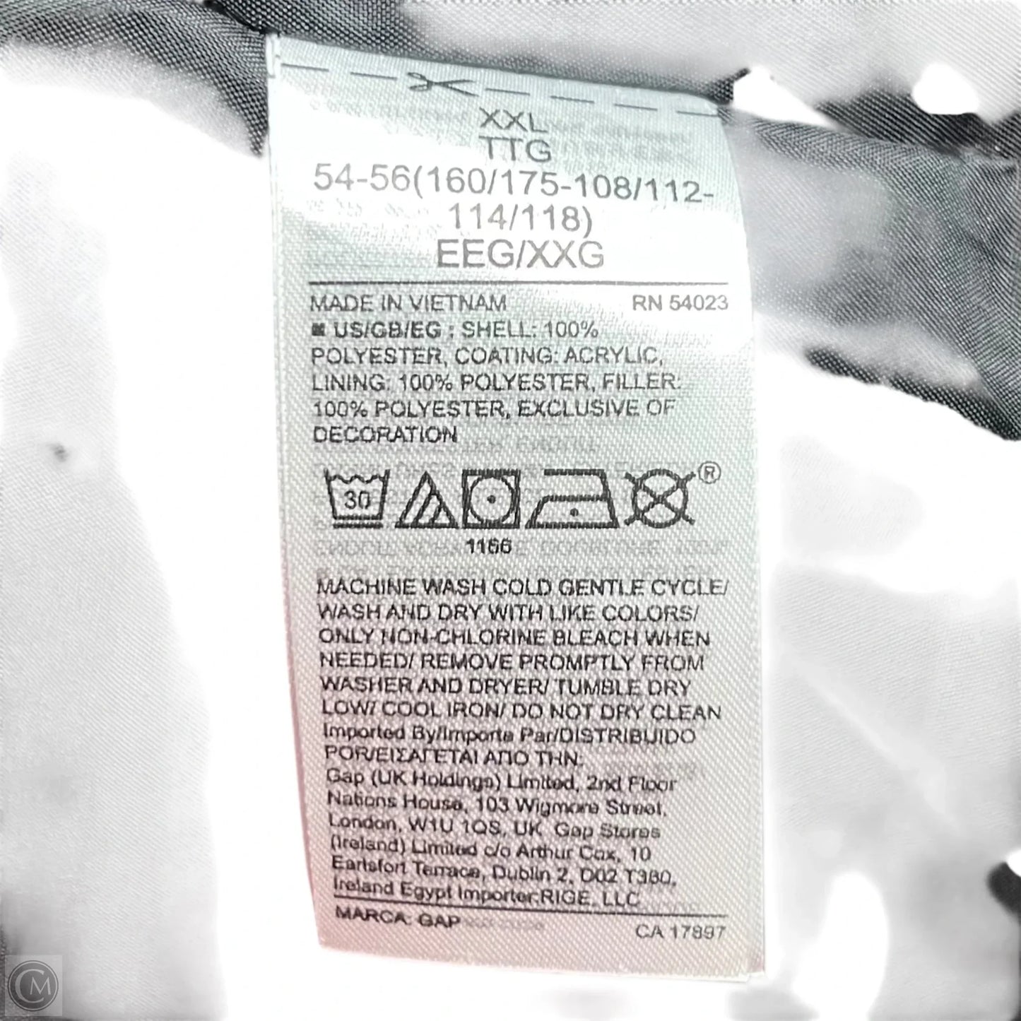 Vest Faux Fur & Sherpa By Gap In Black, Size: 2x