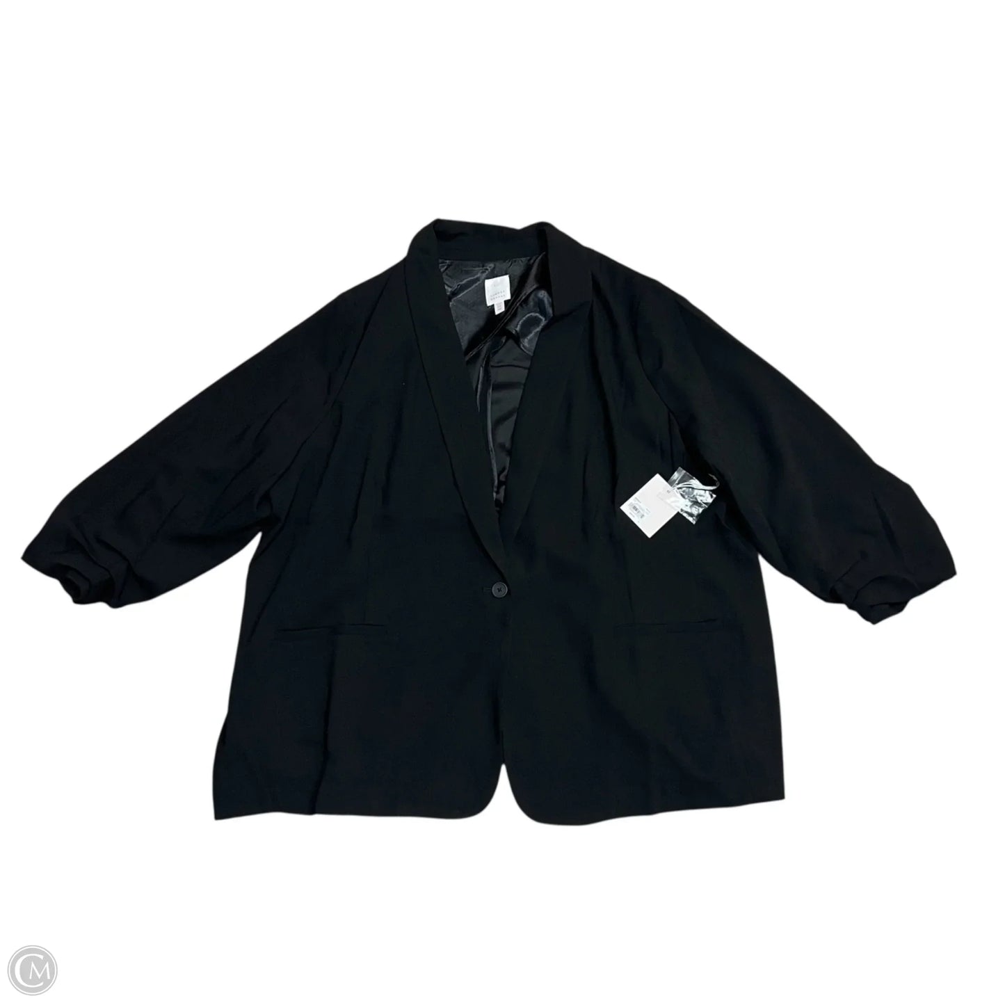 Blazer By Lauren Conrad In Black, Size: 3x