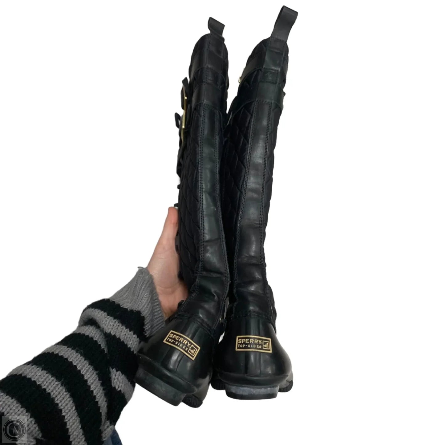 Boots Rain By Sperry In Black, Size: 8