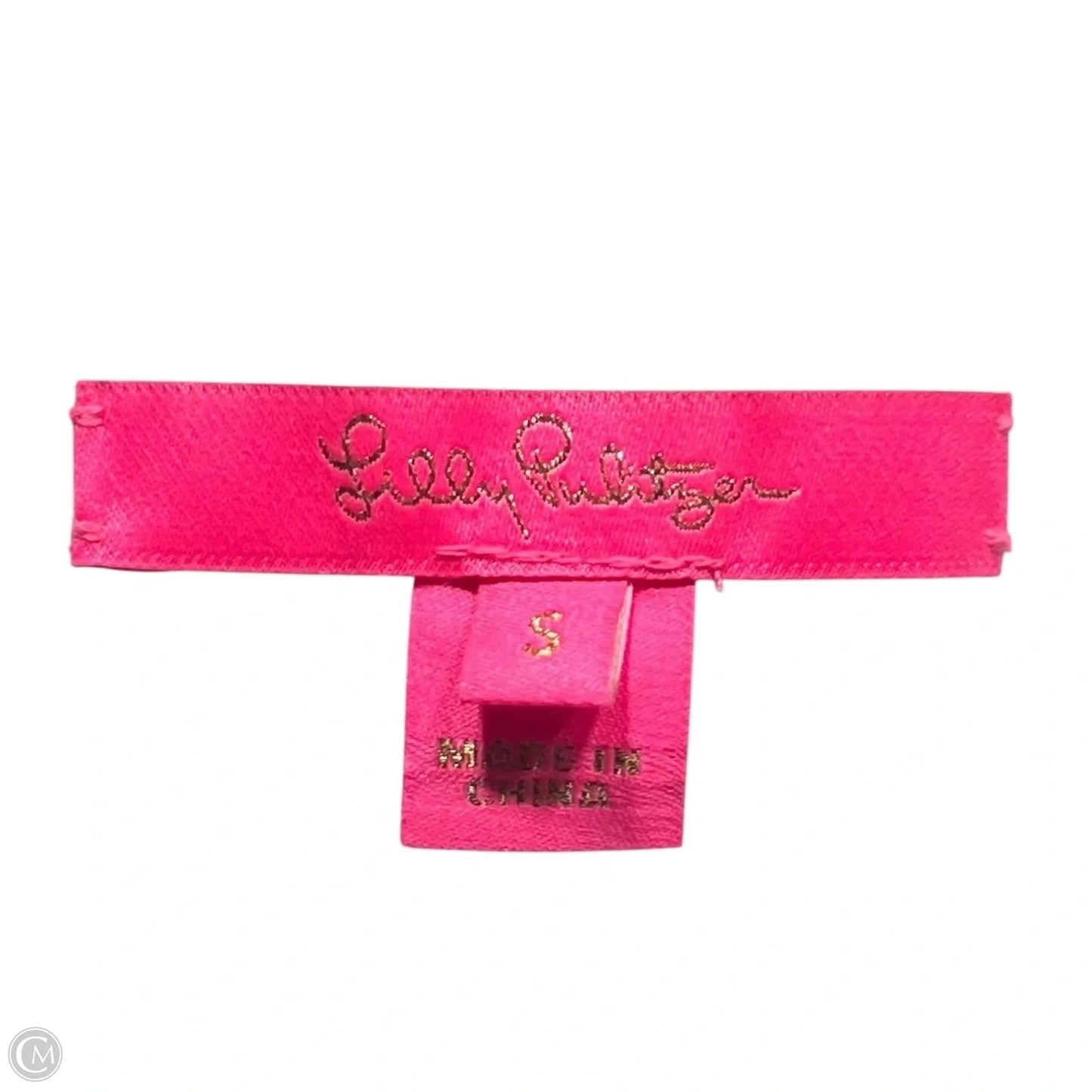 Sweater Cardigan Designer By Lilly Pulitzer In Blue & White, Size: S