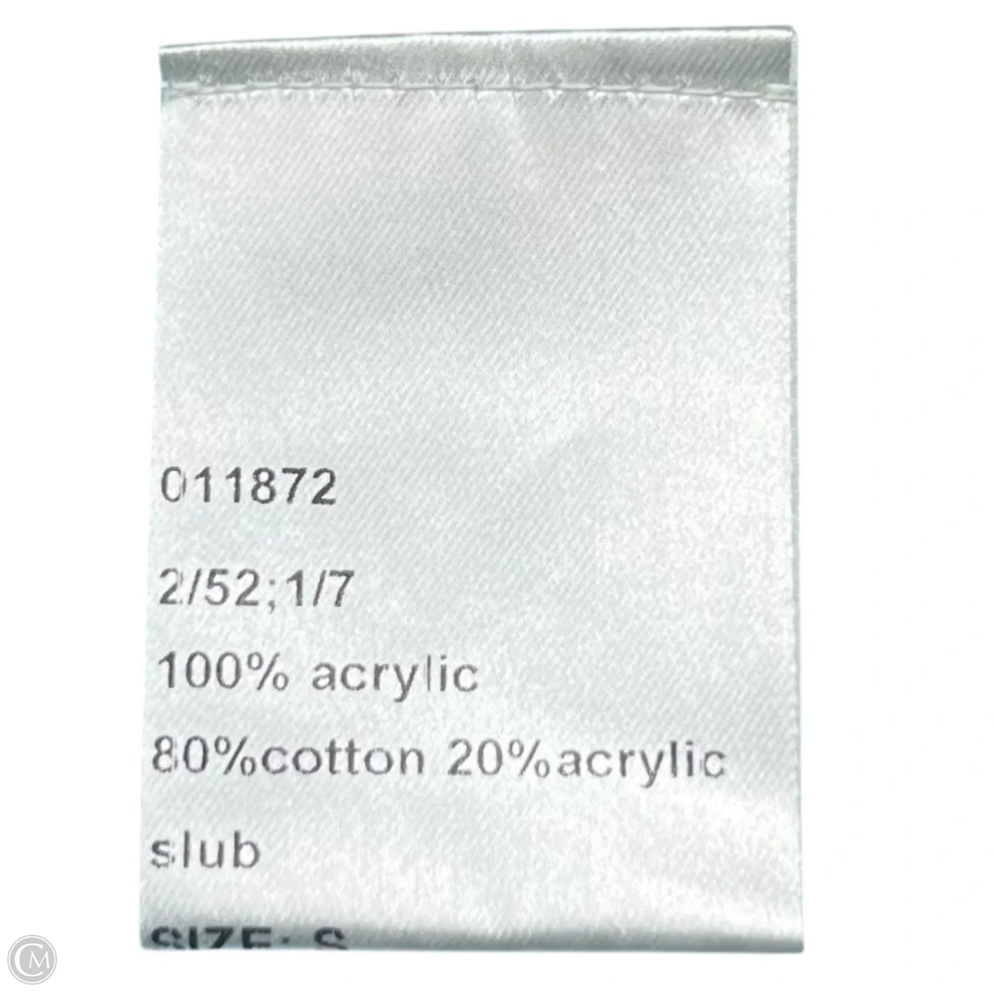 Sweater Cardigan Designer By Lilly Pulitzer In Blue & White, Size: S