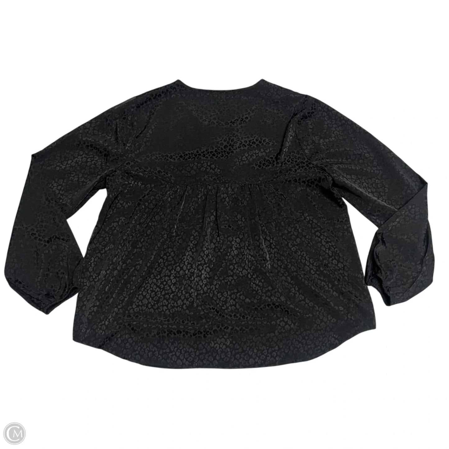 Top Long Sleeve Designer By Lilly Pulitzer In Black, Size: Xl