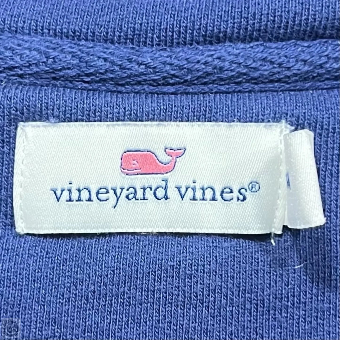 Sweatshirt Collar By Vineyard Vines In Blue, Size: M