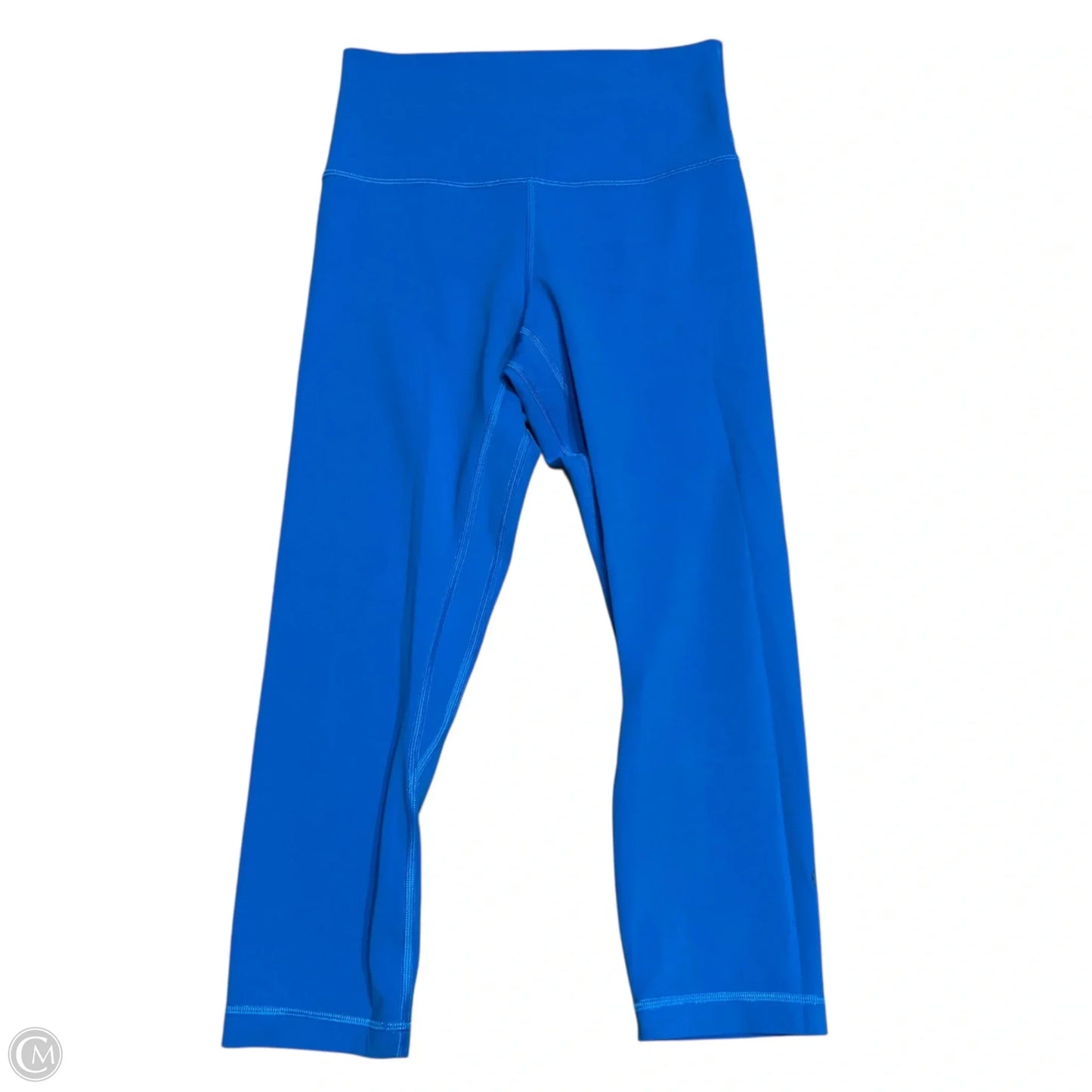Athletic Leggings Capris By Lululemon In Blue, Size: 6