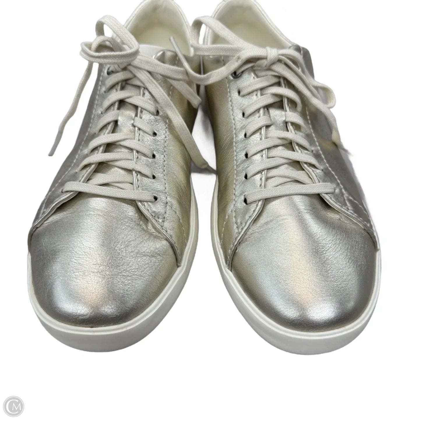 Shoes Sneakers By Cole-haan In Gold & White, Size: 9.5
