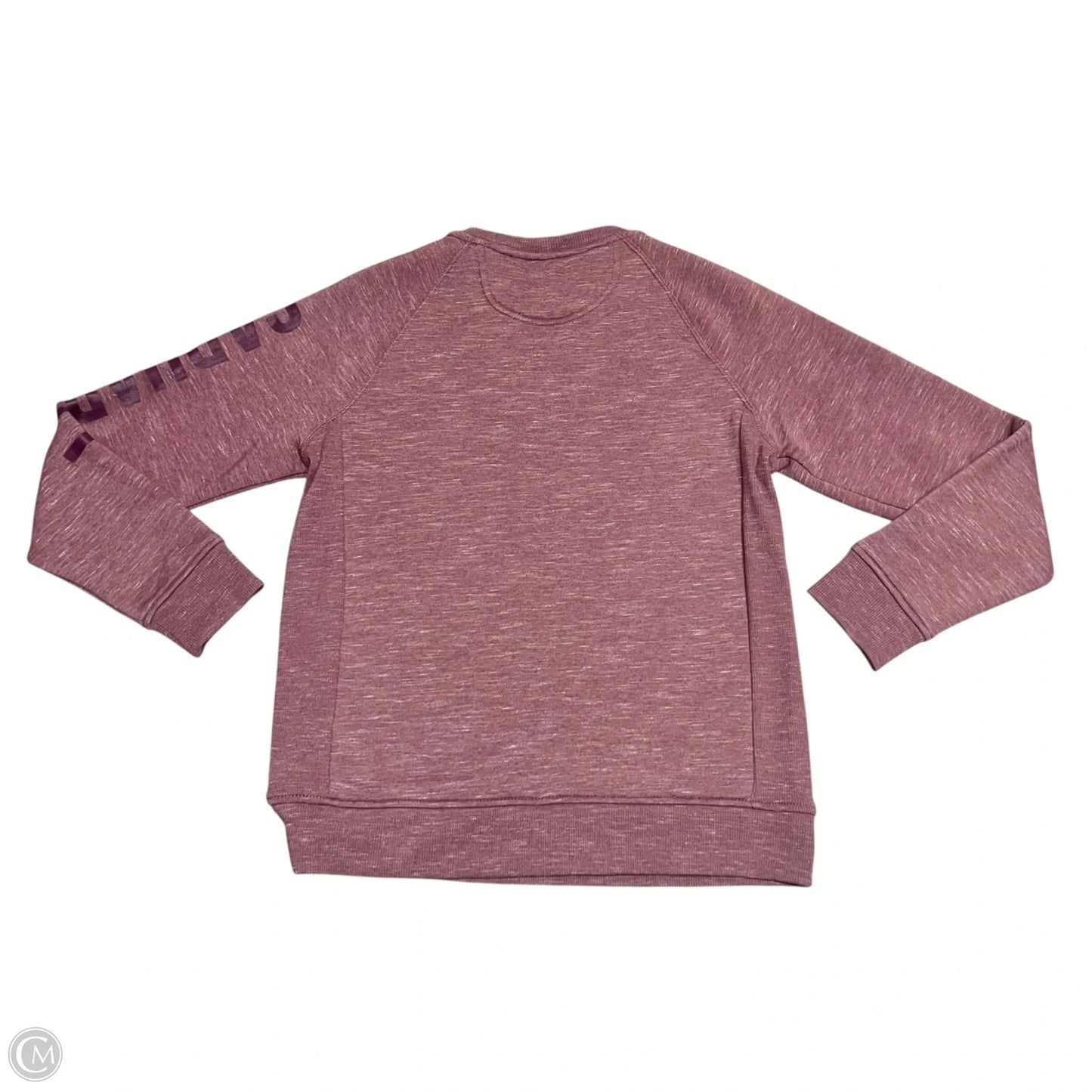 Sweatshirt Crewneck By Carhartt In Purple, Size: M