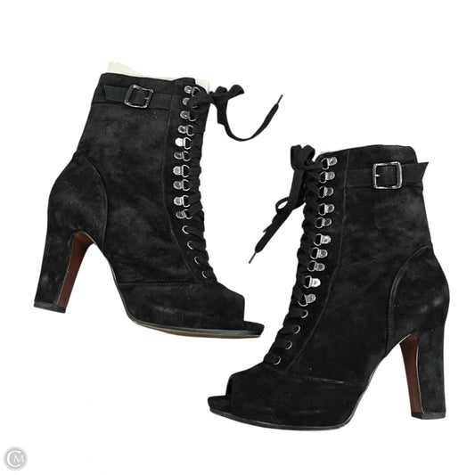 Boots Ankle Heels By Sam Edelman In Black, Size: 11