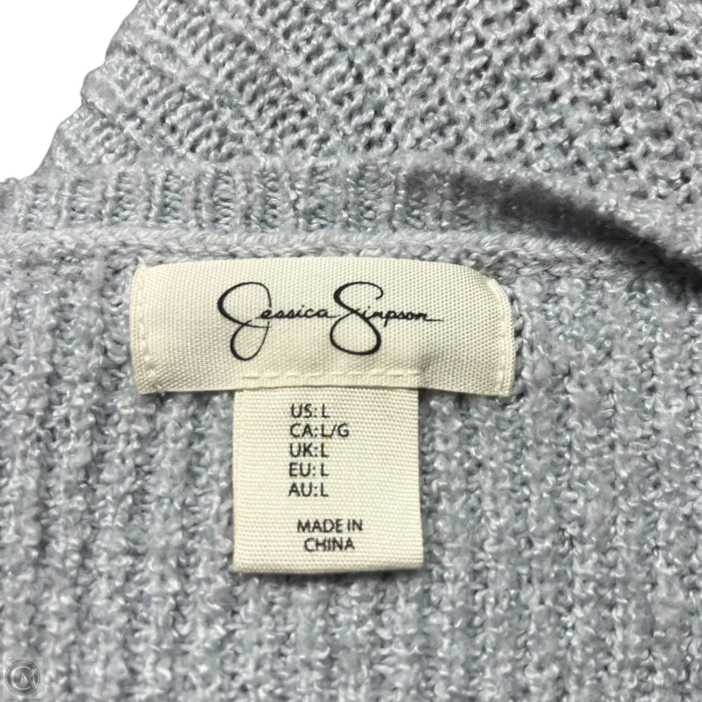 Sweater By Jessica Simpson In Blue, Size: L