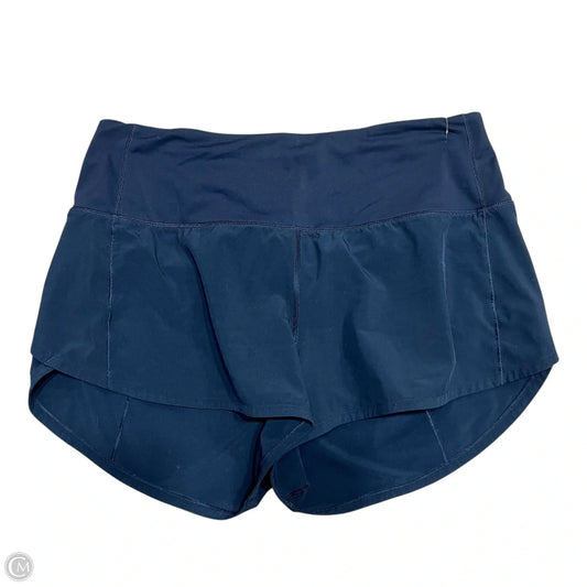 Athletic Shorts By Lululemon In Blue, Size: 8