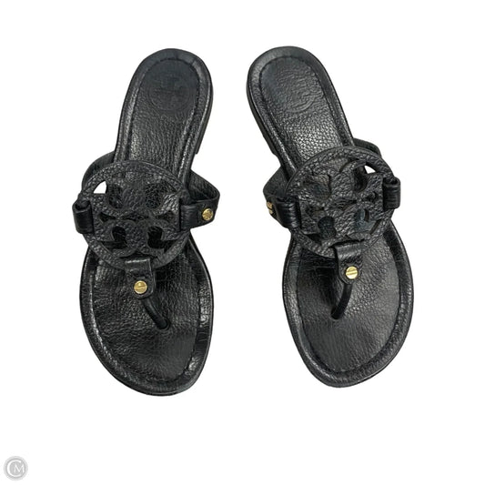 Sandals Designer By Tory Burch In Black, Size: 5.5