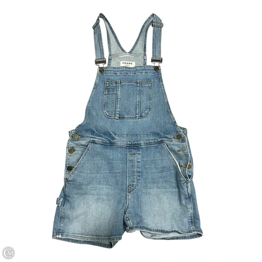 Overalls By Frame In Blue Denim, Size: S