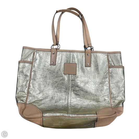 Tote Designer By Coach, Size: Large