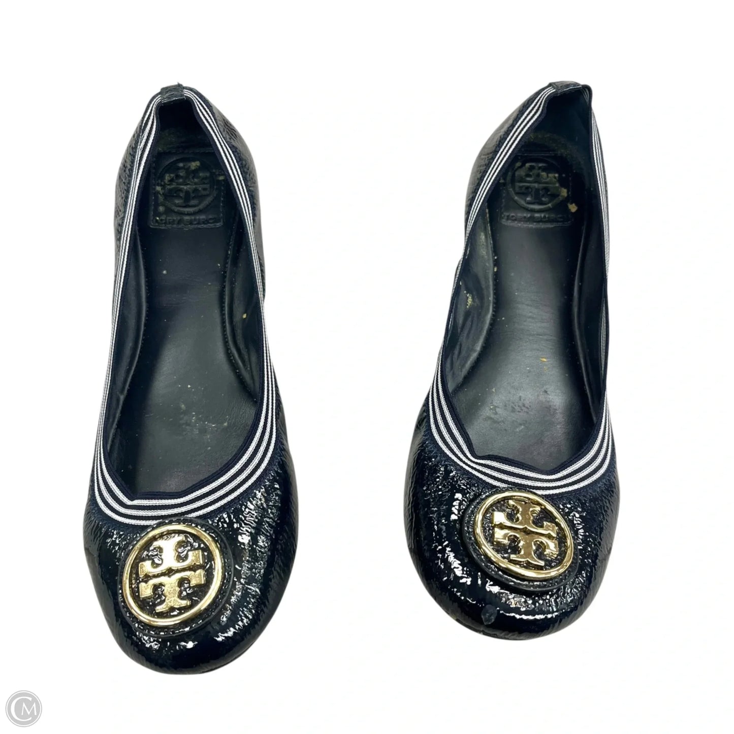 Shoes Designer By Tory Burch In Navy, Size: 10
