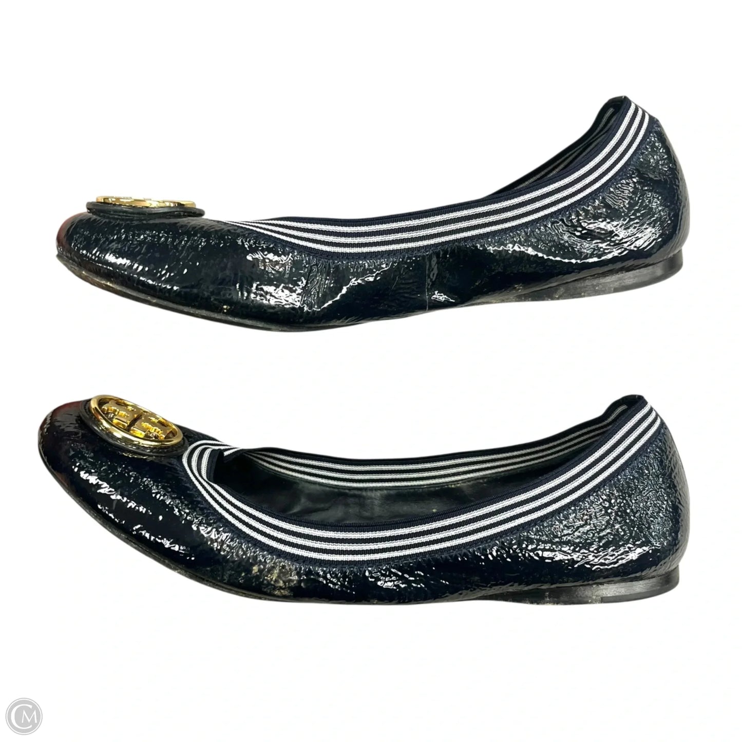 Shoes Designer By Tory Burch In Navy, Size: 10