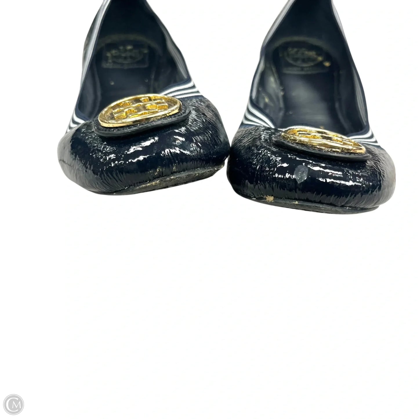 Shoes Designer By Tory Burch In Navy, Size: 10