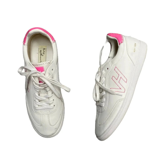 Shoes Sneakers By Vintage Havana In Pink & White, Size: 10