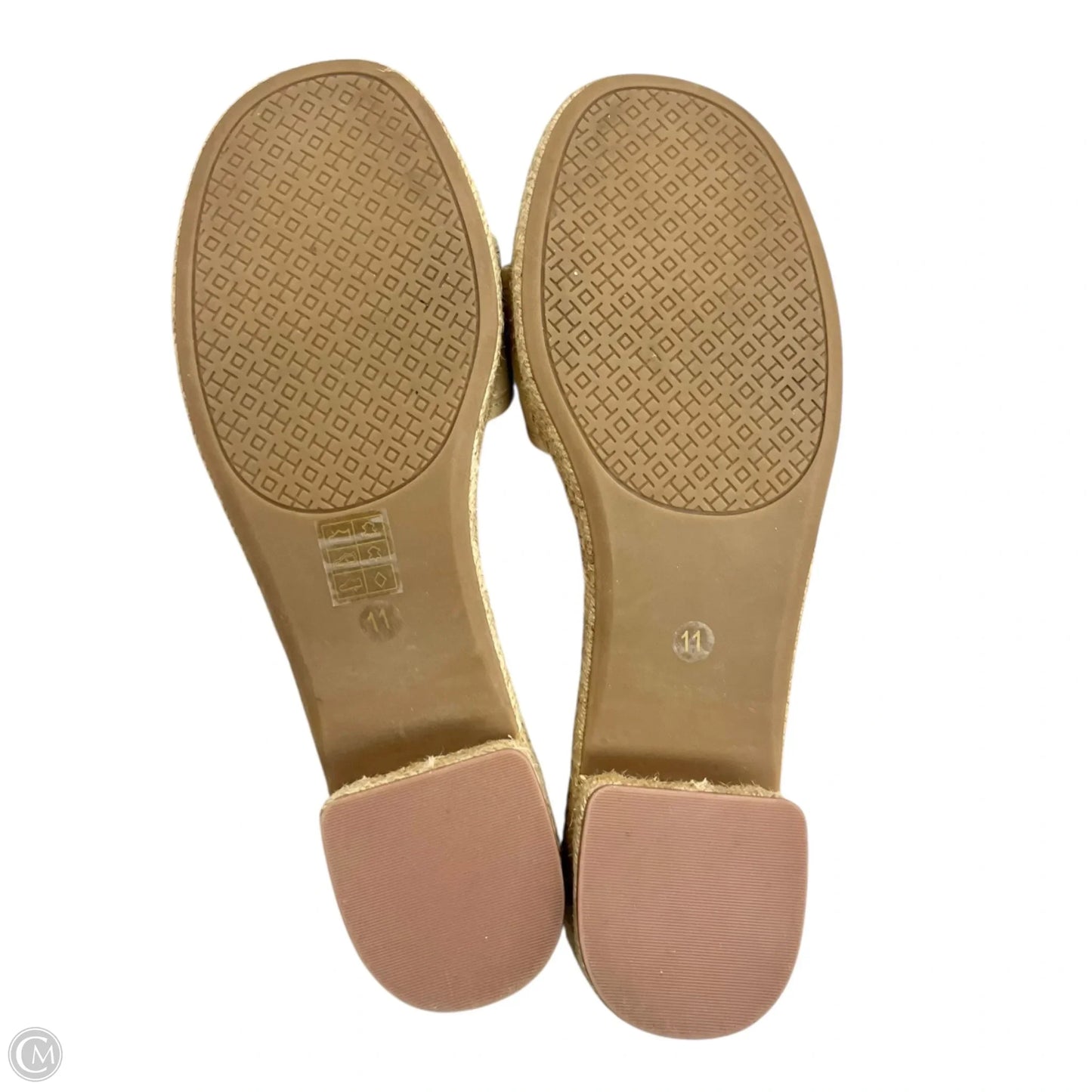 Sandals Designer By Tory Burch In Cream, Size: 11