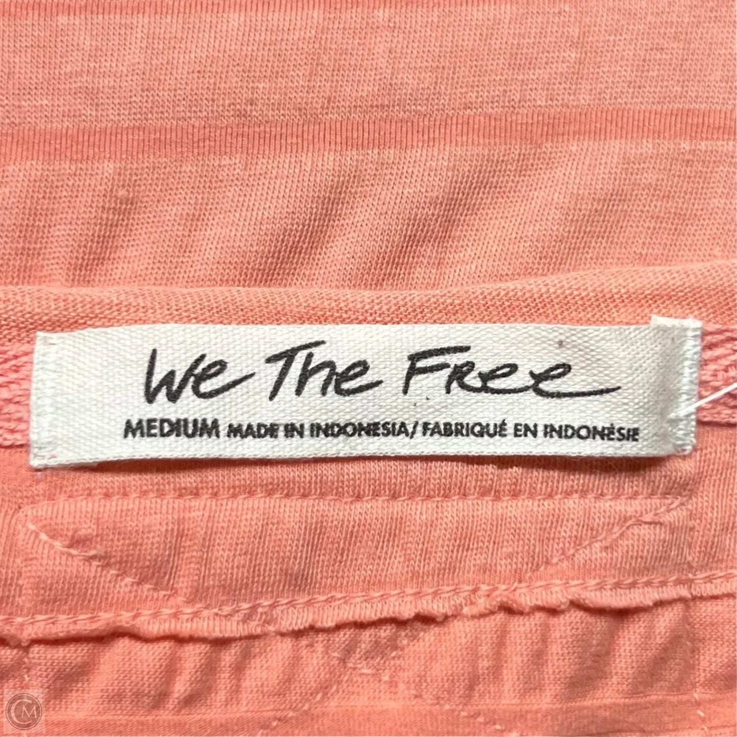 Top Short Sleeve By We The Free In Coral, Size: M