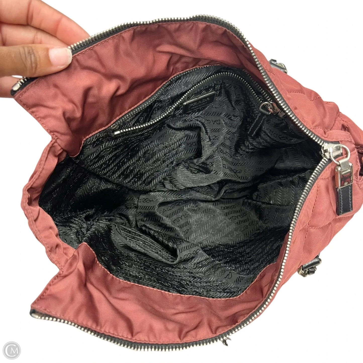 Handbag Luxury Designer By Prada, Size: Large