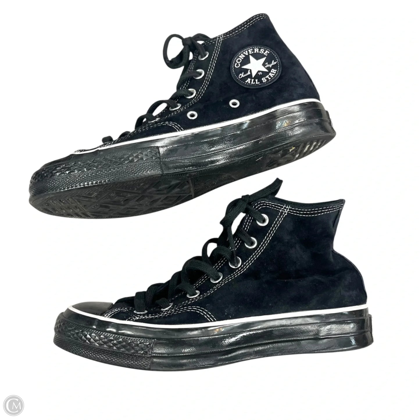 Shoes Sneakers By Converse In Black & White, Size: 8