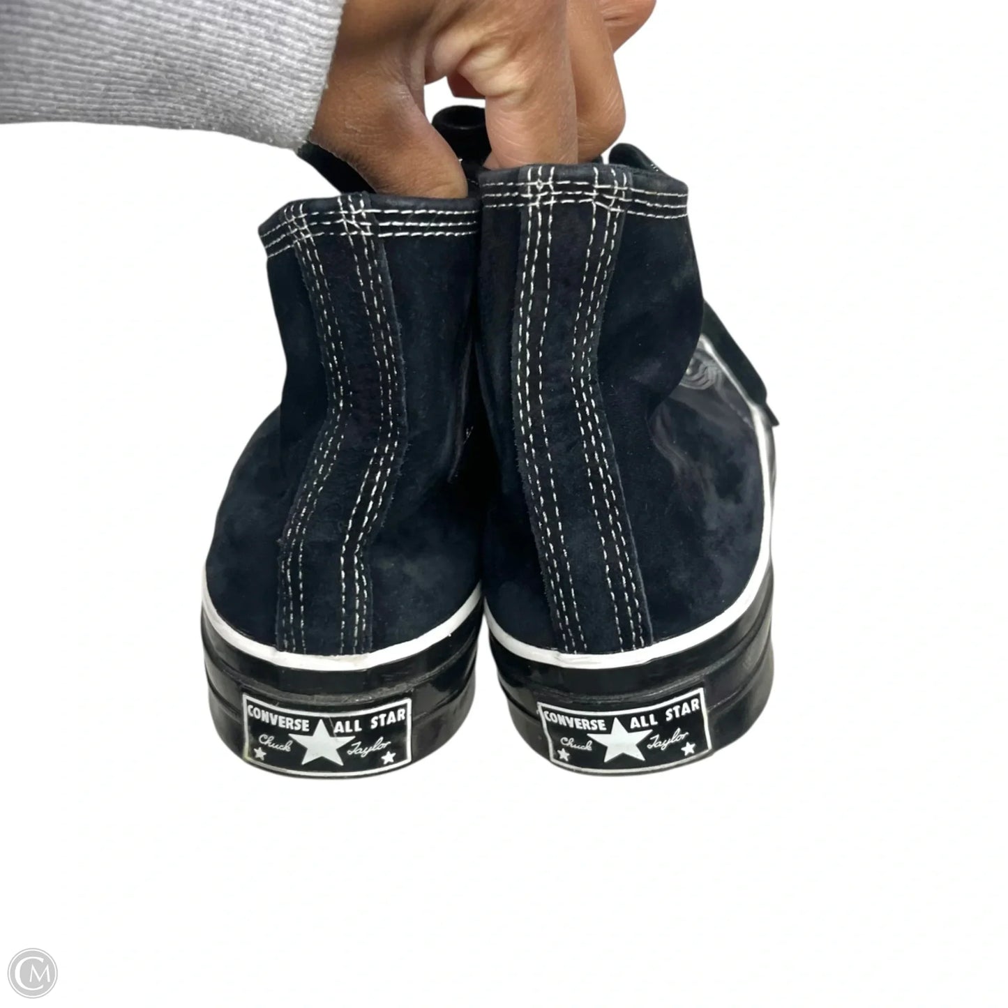 Shoes Sneakers By Converse In Black & White, Size: 8