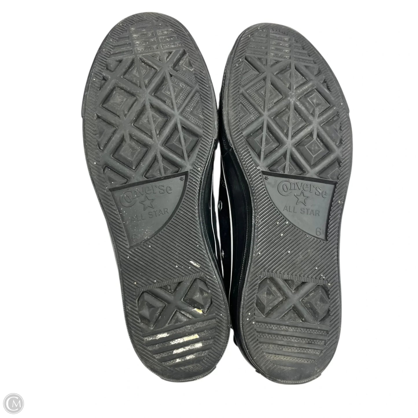 Shoes Sneakers By Converse In Black & White, Size: 8