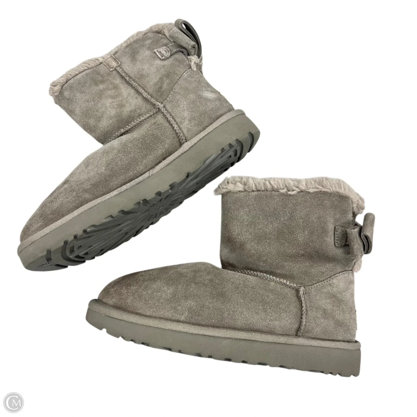 Boots Designer By Ugg In Grey, Size: 7